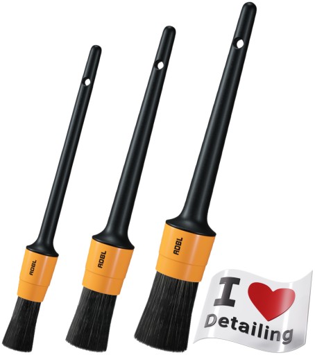 ADBL-Round Detailing Brush - 17 25 31 мм-набор