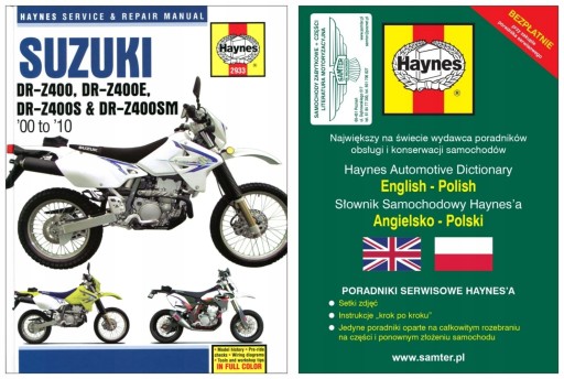 Suzuki DR-Z 400 E / S / SM 2000-2010 instr Haynes