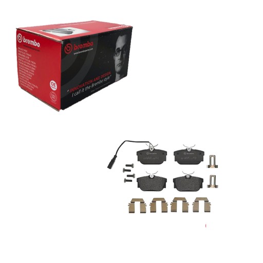 85 046 - ГАЛЬМІВНІ КОЛОДКИ BREMBO. VW T4 96-задній