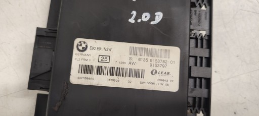 modulo luci BMW E91 2,0D