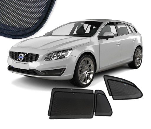 Шторы предназначены для VOLVO V60 и (2011-2018).