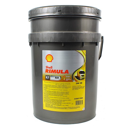 SHELL RIMULA R7 AX 5W/30 20л