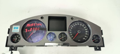 dials clock 3D0920882P VOLKSWAGEN PHAETON
