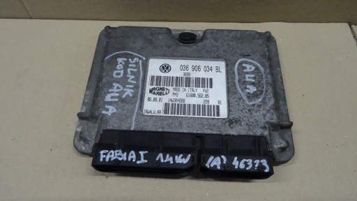 Fabia 1 і 1.4 16v комп'ютерний контролер двигуна 036906034bl