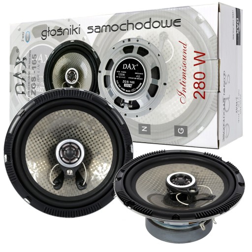 DAX SOLING ZGS 165mm автомобільні динаміки 2 way
