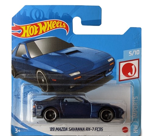 HOT WHEELS - '89 Mazda Savanna RX-7 FC3S NOWY (0074299057854