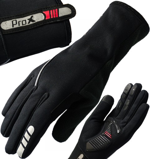 Велорукавички Prox L чорні