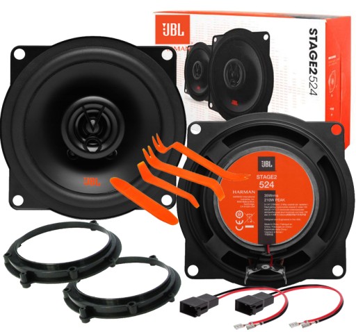 Stage2 524 - JBL колонки Розпірки AUDI A4 B5 AVANT передні двері