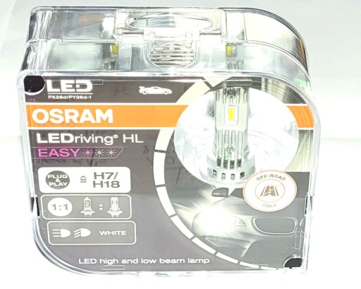 2X Żarówka LED H7 EASY OSRAM 64210DWESY-HCB 64210DWESY-HCB za 232 zł z  KAMIENNA GÓRA -  - (13186016728)