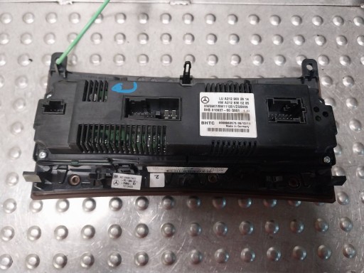 PANEL air conditioning devices of the air conditioning A2129002814 A2126807407 MERCEDES E-KLASA W212