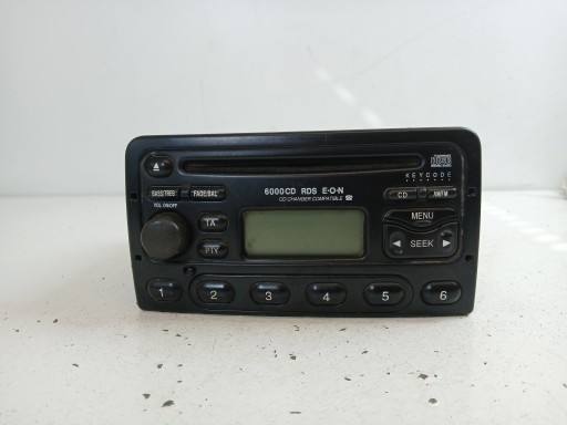 FORD FOCUS MK1 MONDEO MK3 RADIO FABRYCZNE CD 98AP18C815AC + KOD 6847