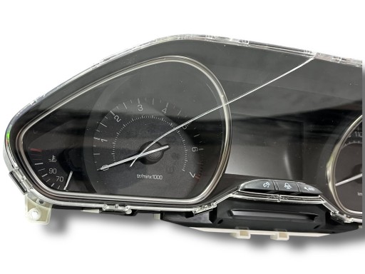 dials clock PEUGEOT 208 2015r 9813848780 !J