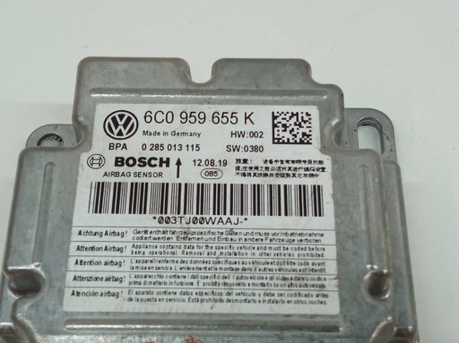 SENSOR airbag BEZWYPADKOWY 6C0959655K 0285013115 Skoda Fabia III