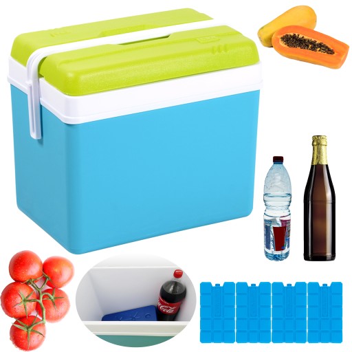 35L ПОРТАТИВНЫЙ ТУРИСТИЧЕСКИЙ ХОЛОДИЛЬНИК 4 КАРТРИДЖИ БЕСПЛАТНО