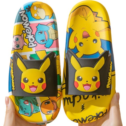 Deti Šľapky Pokémon PIKACHU PROTIŠMYKOVÁ PAPUČKA