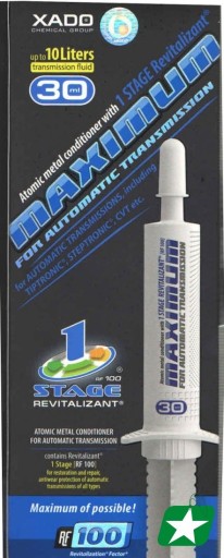 1-СТУПЕНЧАТАЯ МАКСИМАЛЬНАЯ АВТОМАТИЧЕСКАЯ ТРАНСМИССИЯ XADO