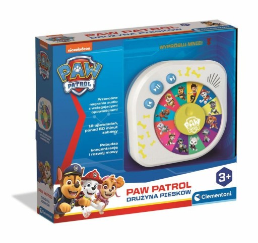 CLEMENTONI 50787 ROZPRÁVAČ Labková patrola PAW PATROL