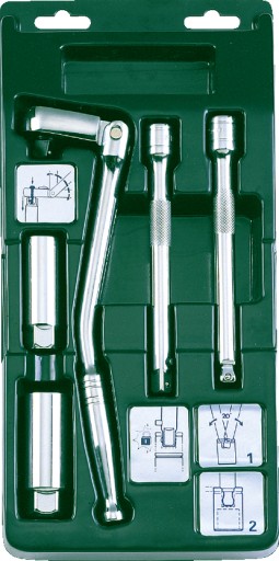 SATA НАБІР 5 ГАЙКОВИХ КЛЮЧІВ 3/8