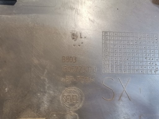 moulding door front left JUMPER II BOXER II DUCATO III 1305773070