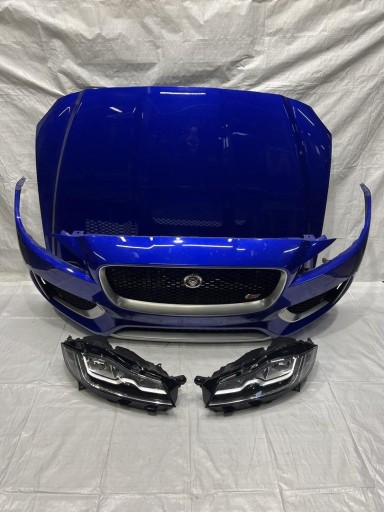 ПЕРЕДНИЙ БАМПЕР КАПОТНІ ЛАМПИ JAGUAR F-PACE R-DYNAMIC