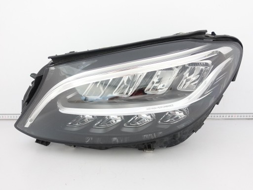 62633641_mpdparts A2059067905 - Mercedes c-class w205 s205 ліфт 18-21 повна світлодіодна високопродуктивна лампа ліворуч