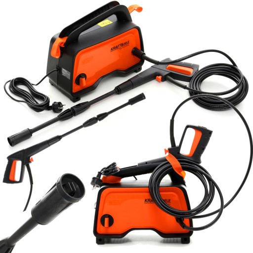 Мойка высокого давления 1600 Вт 90 бар 5,5 л/мин мобильная