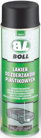 BOLL ЛАК ДЛЯ БАМПЕРОВ И ПЛАСТИКА ЧЕРНЫЙ 500ML
