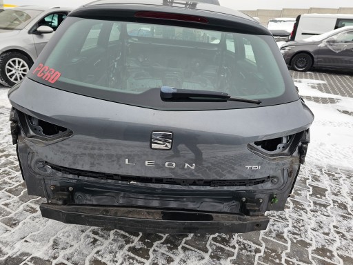 Malle hayon arrière coffre Arrière Porte coffre hayon Z Vitre LX9R SEAT LEON III 5F 12-16r 5D HB