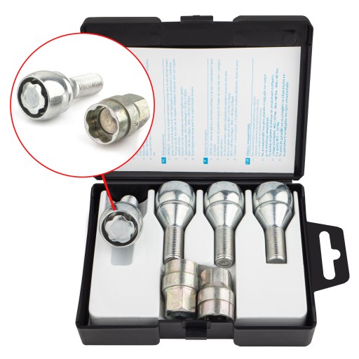 Фарад m12x1. 25x26mm противоугонные винты 2ключи