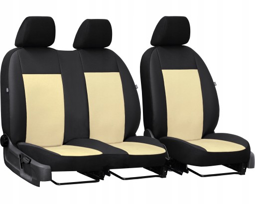 КОЖАНЫЕ Чехлы НА АВТОКРЕСЛА ДЛЯ RENAULT KANGOO III 2+1