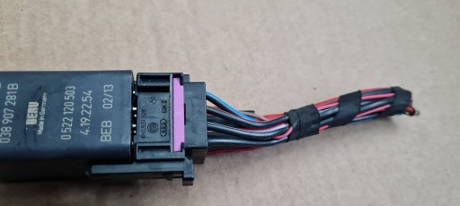 A5 8T LIFT relay plugs ZAROWYCH connecting spoiler 2.0 TDI 038907281B 457 A4 B8