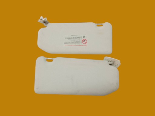 visors PRZECIWSLONECZNE left right cover KOMPLET B7 Citroen C4 II (2010-)