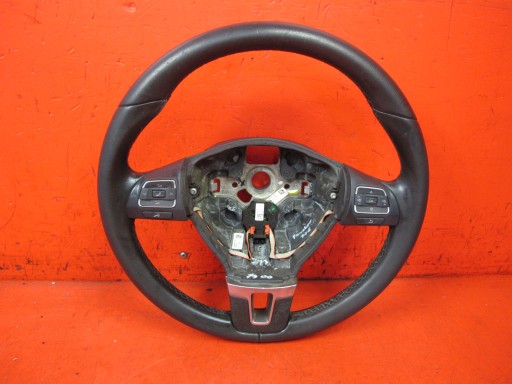 VW TOURAN II LIFT lenkrad MULTIFUNKCYJNA Leder