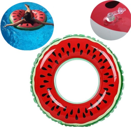 Кільце надувне Import Watermelon 100см