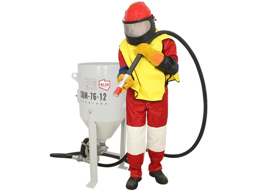 ПОЛЬСЬКА ПІСКОСТРУМИННА МАШИНА ДЛЯ СИФОННИХ ДИСКІВ 76Л + КОМПЛЕКТ BHP