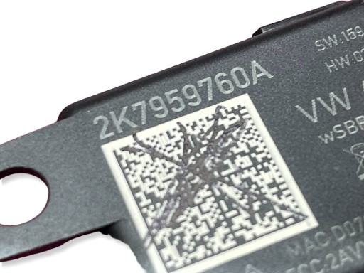 VW AUDI module, unité de commande électronique uce chauffage siège 2K7959760A !J