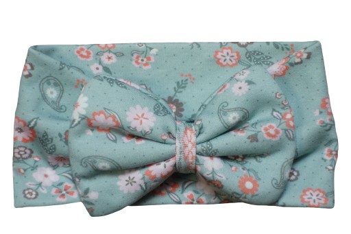 Шапочка-пов'язка карамельного кольору 36-38 см