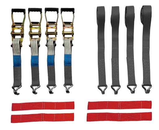 Ремені безпеки евакуатора 2pkt прогумовані 4T / 3M / 50 4%