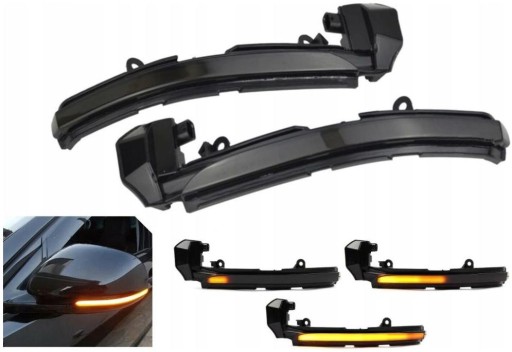 Світлодіодний покажчик повороту дзеркала Jaguar XJ X351 2010-19