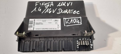 Ford Fiesta MK6 Unité commande confort 4S6T15K600BB (K104)