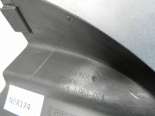 Volkswagen Phaeton gasket door tylnych right 3D7867686E N58174