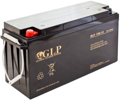 Аккумулятор vrla аккумулятор glp 150ah 12v glp150-12 glp150 аварийный источник питания