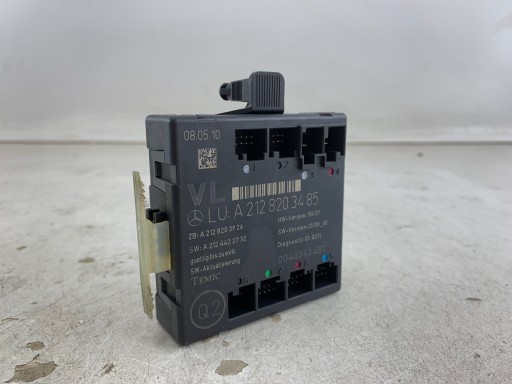 MERCEDES W212 module control unit door left front A2128203485