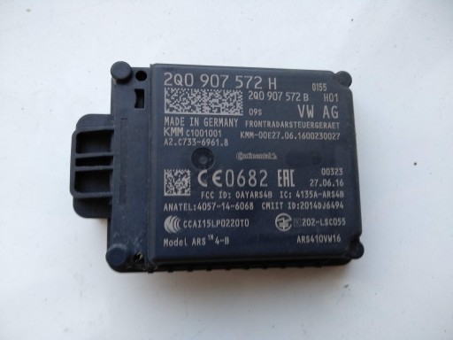 Радіолокаційний модуль Distronic VW Polo 2q0907572h