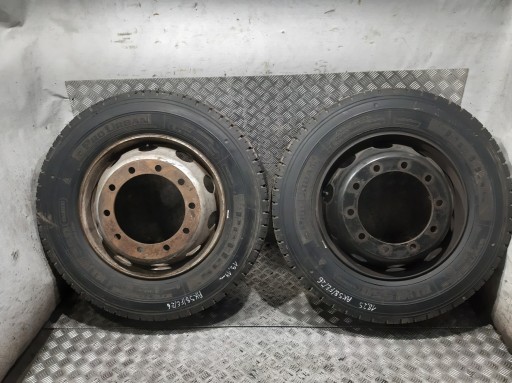 PETLAS RUW550 tyres discs wheels CIEZAROWE 2x 275/70 R22.5