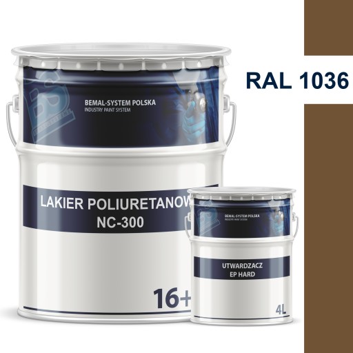 BEMAL MARINE PAINT - ПОЛІУРЕТАНОВИЙ ЛАК - 20L - RAL 1036
