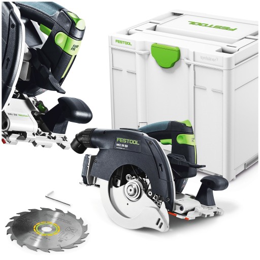 Акумуляторна циркулярна пила Festool 160 мм 18 В HKC 55 EB-Basic