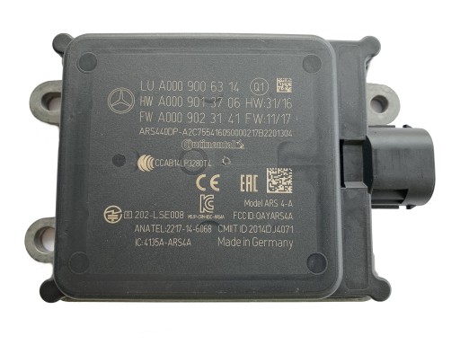 Радар акк дистроник mercedes w213 w238 w217 s63 a0009006314