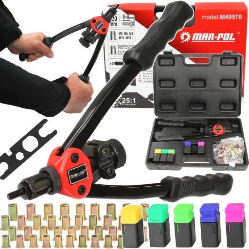 КЛЕПКИ + НАБІР ЗАКЛЕПОК M5-M12