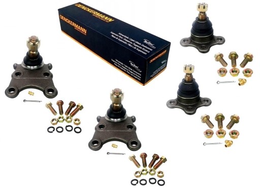 ALL0095A - Нижний верхний палец поперечного рычага opel frontera a, b 1995- передний комплект monterey 4